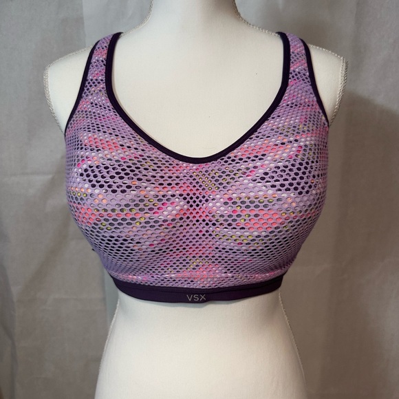 VSX Multicolor Mesh Sports Bra - Picture 1 of 9